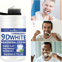 9D WHITE REMINERALIZING HYDROXYAPATITE TOOTH POWDER